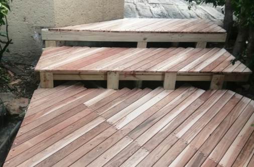 deck walkways installation